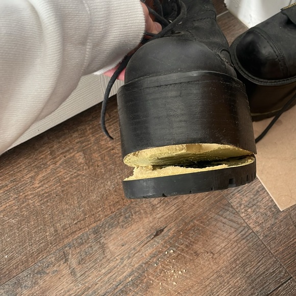 RARE Vintage Buffalo London Platform Combat Boots - Picture 10 of 11